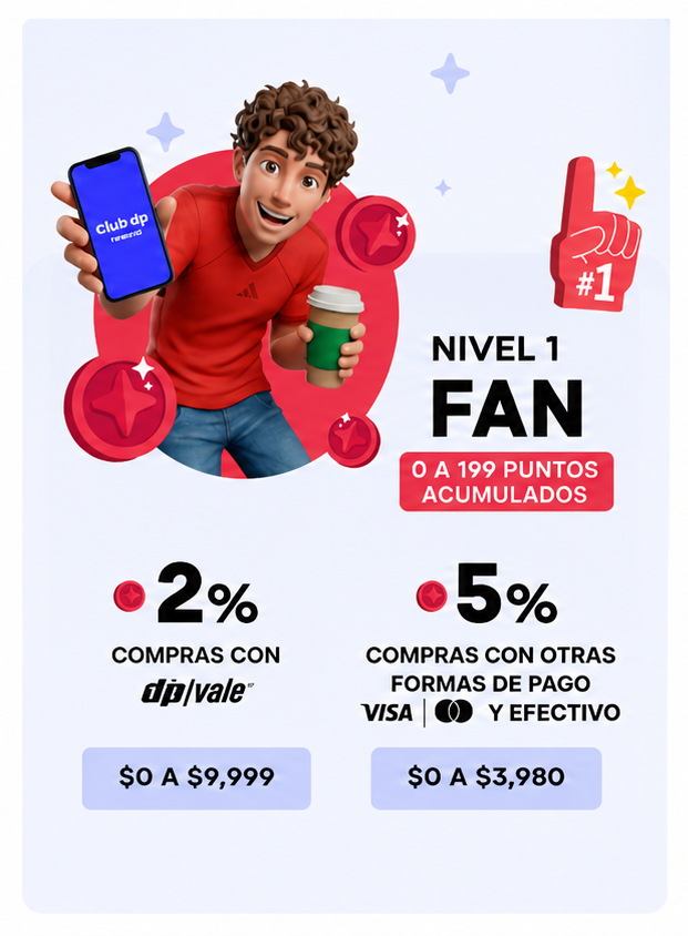 Nivel 1 Fan: beneficios y bonificaci&oacute;n